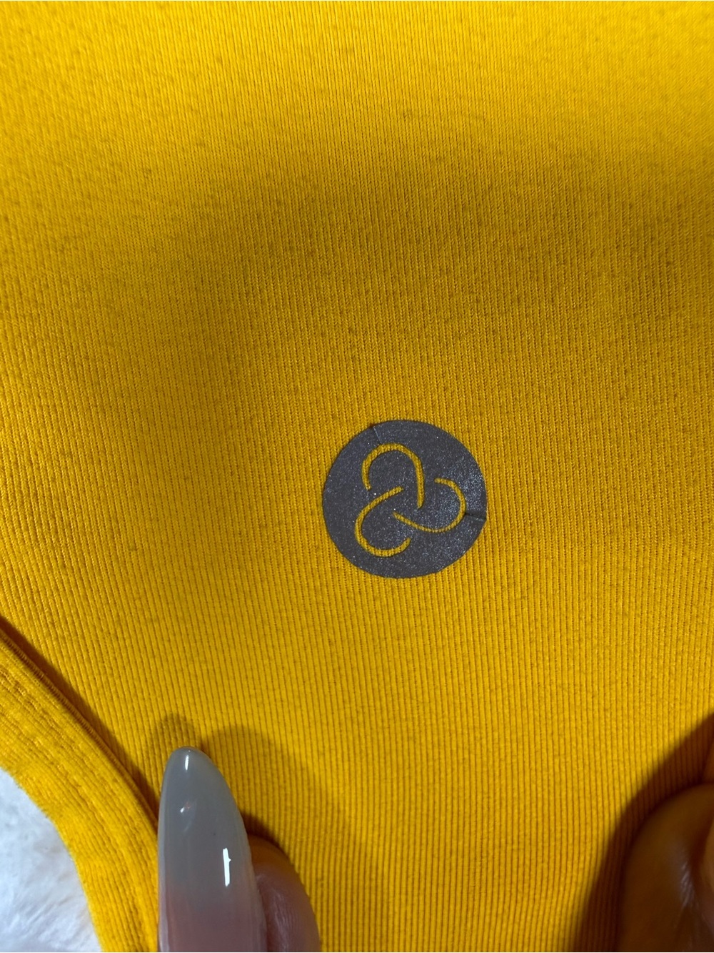 Zella Yellow Racerback Performance Tank - Picture 8 of 8